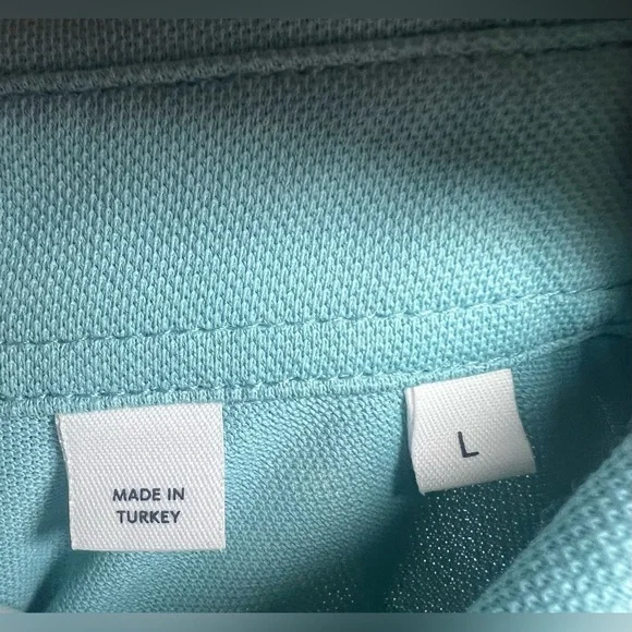 Brax- Ultralight, Style: Pepe,‎ Men's Teal Blue Polo Shirt- Size: Large